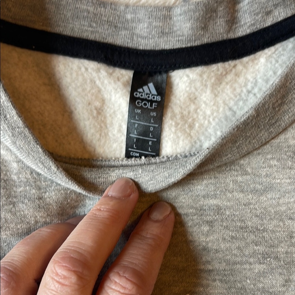 Adidas Gray Golf Sweatshirt